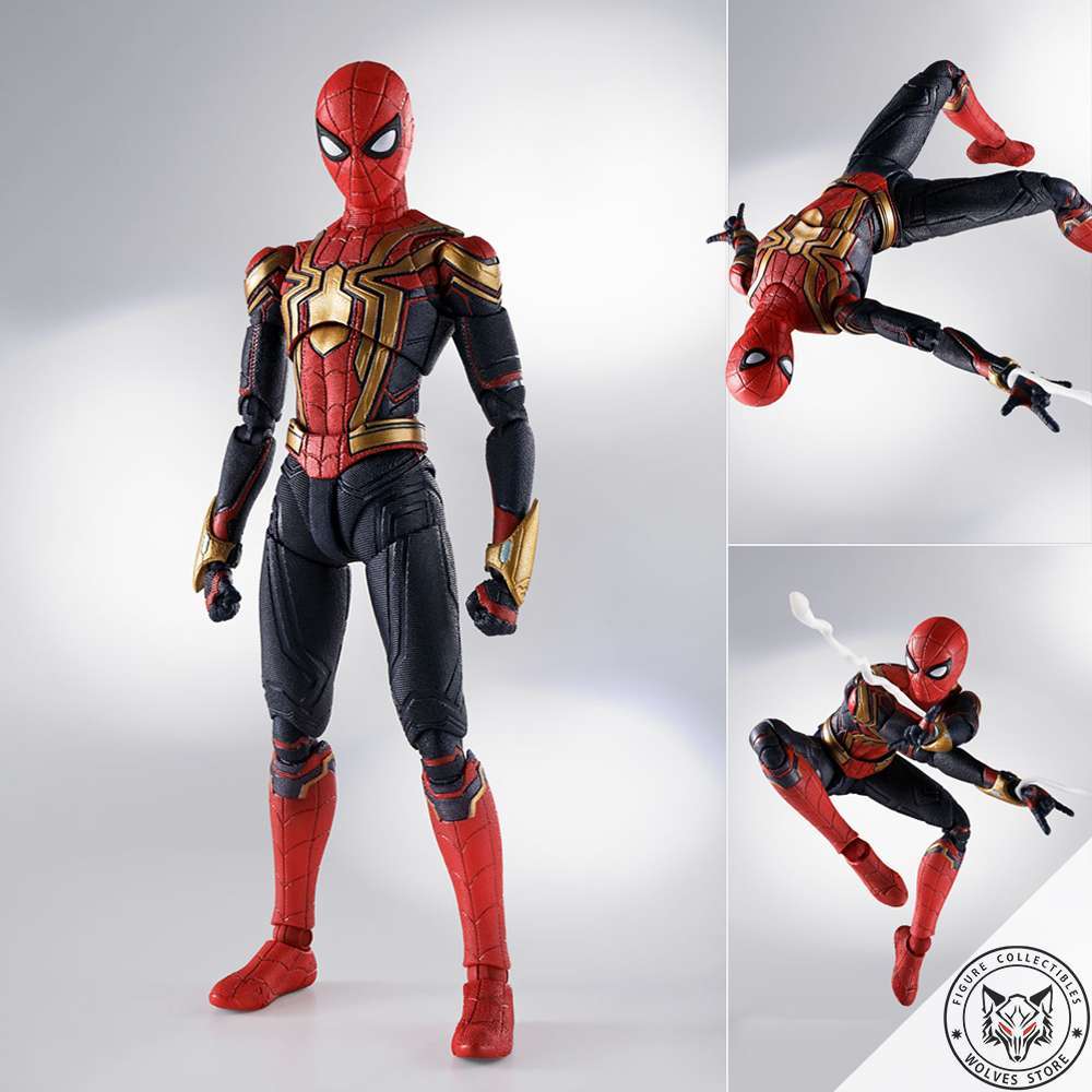 [Hàng sắp về] Mô hình chính hãng SHF Marvel: SHF Spiderman (Integrated suit)