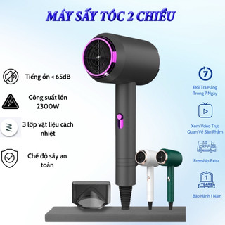 Máy sấy tóc công suất lớn - máy sấy tóc mini 2 chiều nóng lạnh