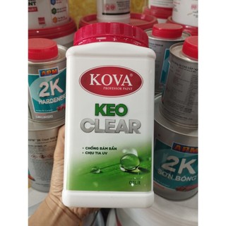Keo bóng nước KOVA  Clear W - 1 kg
