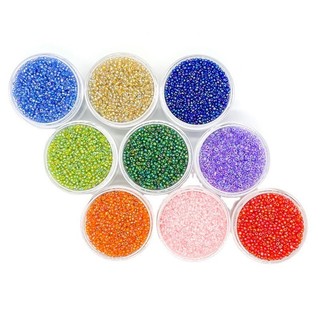 Hạt cườm nhỏ 1mm x 2mm (6k/gói)