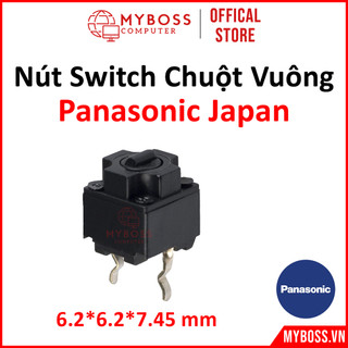 Nút Bấm/ Switch Chuột Vuông Panasonic Made in Japan Chính Hãng, Tuổi Thọ 8 Triệu Lần Bấm