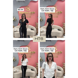 Set Thể Thao Chữ Dọc Thân HT6