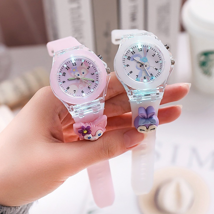 Đồng hồ trẻ em LT02 phát sáng hoạt tiết hoạt hình dể thương