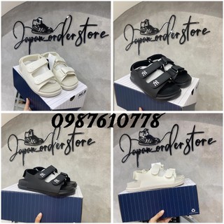 Giày Dép Sandal 𝐌𝐋𝐁 Chunky, Dép xăng đan quai hậu mlb unisex 2 quai đế bằng cực êm chân Bản Đẹp full box