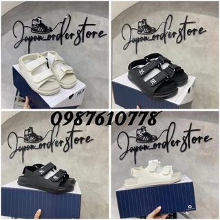 Giày Dép Sandal 𝐌𝐋𝐁 Chunky, Dép xăng đan quai hậu mlb unisex 2 quai đế bằng cực êm chân Bản Đẹp full box