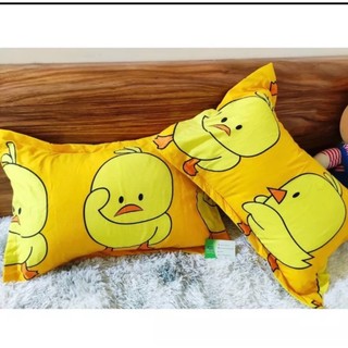 Vỏ gối nằm cotton poly có khoá kéo lồng ruột