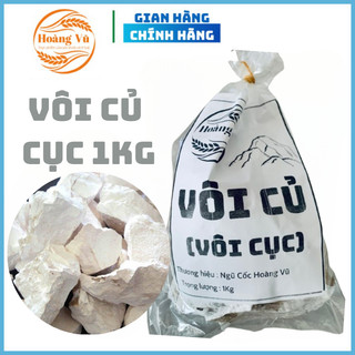 Vôi cục,vôi sống,vôi ăn trầu trắng 1kg