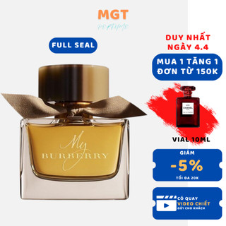 Nước hoa nữ thơm lâu My Burberry, nc hoa nữ NGUYỄN CHAI full seal perfume chính hãng MGT Perfume Sale 4,4