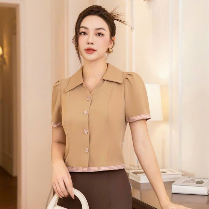 ÁO KIỂU G79 CÔNG SỞ ĐƠN GIẢN TRANG TRỌNG