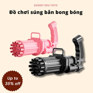Súng Bắn Bong Bóng, Súng Thổi Bong Bóng Xà Phòng Ngoài Trời Cho Trẻ Em CỠ LỚN