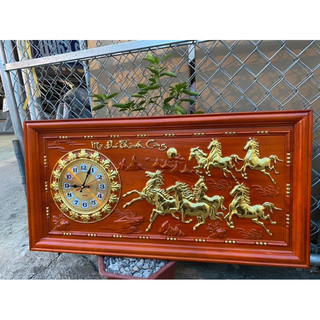 Tranh đồng hồ chữ treo tường TA
