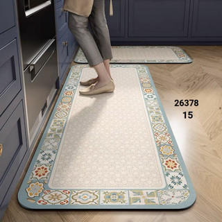 Set 2 thảm bếp Vintage bùn tảo cát (mẫu mới 2024)