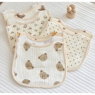 Yếm Carter's 3 lớp Hình Thú Đáng Yêu