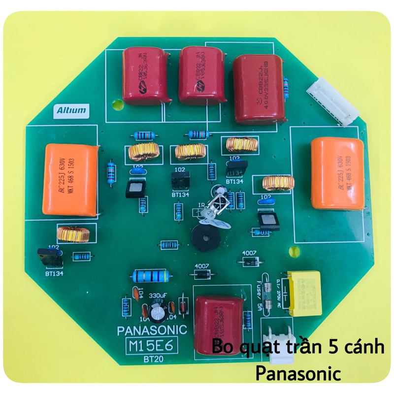 Bo quạt Trần panasonic 5 cánh