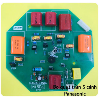 Bo quạt Trần panasonic 5 cánh
