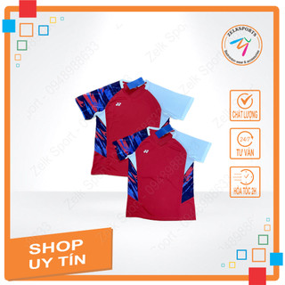 Áo cầu lông yonex 391 đỏ