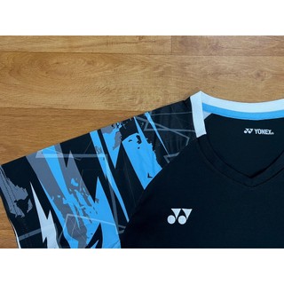 Áo cầu lông Yonex 391 Đen (Nam,nữ)