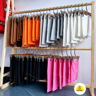 Legging Trơn Màu Siêu Co Giãn Cho Bé