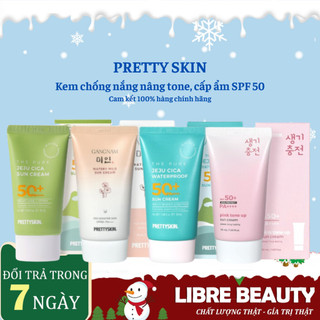 Kem Chống Nắng Nâng Tone Cấp Nước Kiềm Dầu Pretty Skin 70ml