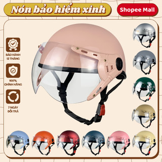Mũ bảo hiểm nửa đầu VARO A33k kính chống chói chống tia uv bảo hành 12 tháng