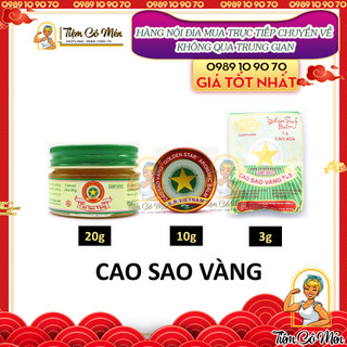 Cao sao vàng dược tw3 - 3gr/10gr/20gr