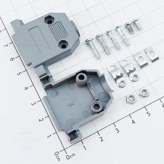 Vỏ, phụ kiện cổng db d-sub vỏ nhựa db15 2 hàng, db26 3 hàng, chân d-sub//2