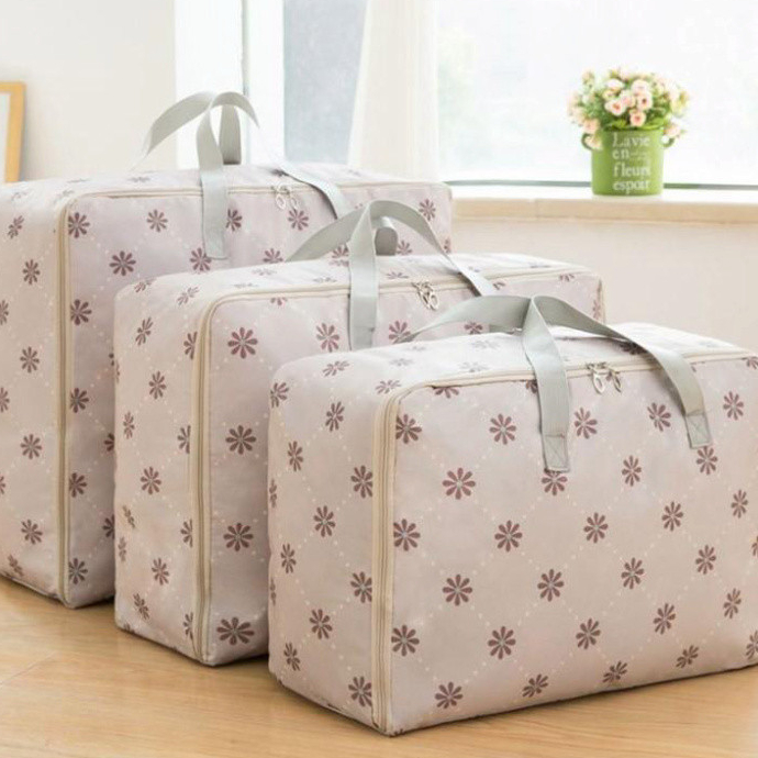 (ComBo) 3 Túi Đựng Chăn Màn Quần Áo Bằng Vải Chắc Chắn Siêu Bền - didooglt
