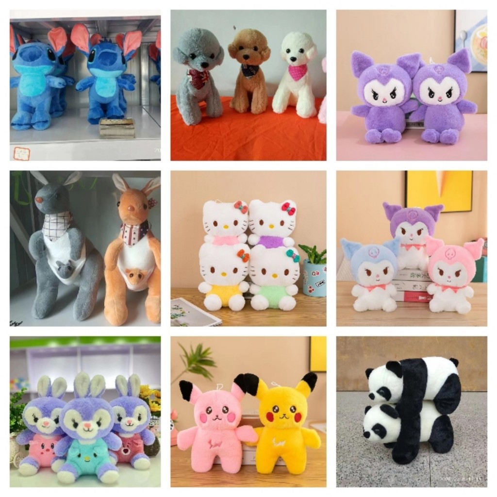 Gấu bông hình thú siêu ngộ nghĩnh Ghome