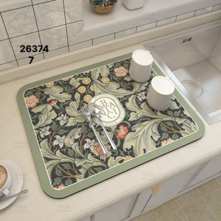 Thảm lót bàn bếp bùn tảo cát size đại 40*60cm