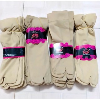 Combo 10 đôi vớ chân dày, mịn, vải đẹp màu da và đen