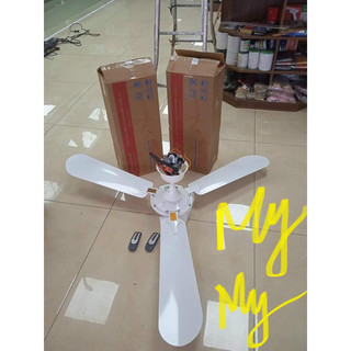 Quạt trần vinawind có điều khiển từ xa qt-1400x cánh nhôm