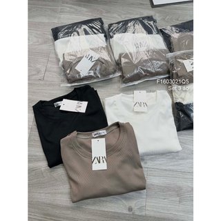 Combo 3 áo tăm tay dài ôm dáng