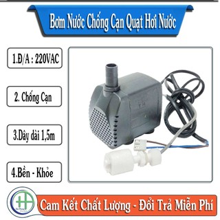bơm nước 16w 22w tự ngắt khi hết nước cho quạt điều hòa quạt hơi nước