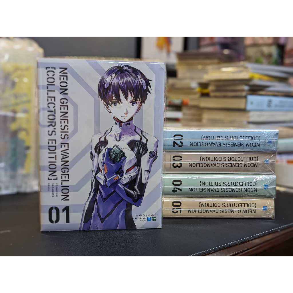 Neon Genesis Evangelion (Collector's Edition) - từ tập 1 đến tập 5- New nguyên seal nxb