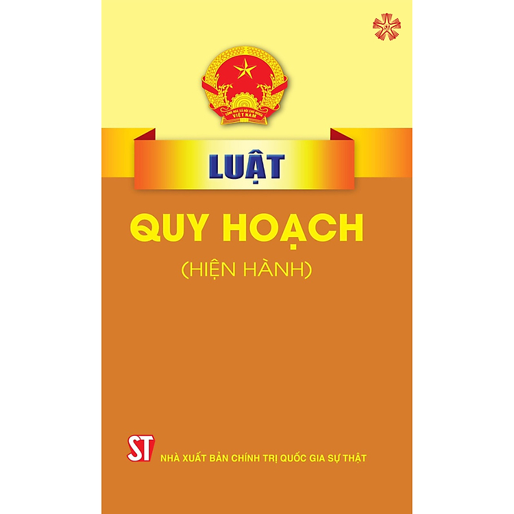 Sách - Luật Quy hoạch