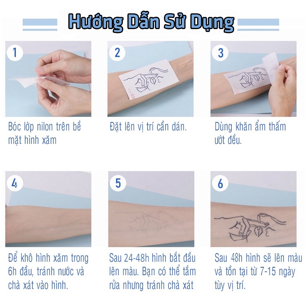 Hình Xăm Miếng Dán 15 Ngày Chống Nước Tạm Thời Lâu Trôi Cá Tính Cô Gái Geisha Ninja Kiếm Hoa Legaxi