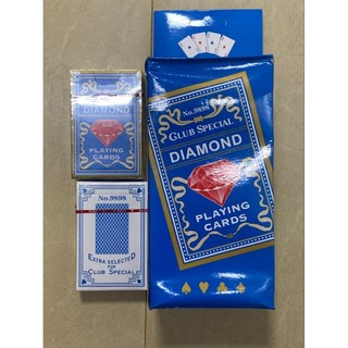 Bộ bài tây kim cương xanh diamond . bài tú 52 loại đẹp chính hãng