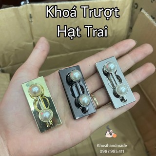 Khóa trượt hạt trai