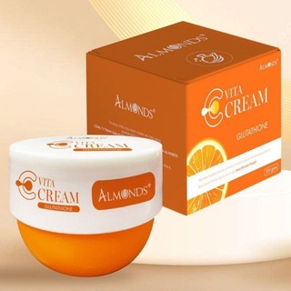 Kem Dưỡng Trắng Body cam Almonds Vita C Cream 200g