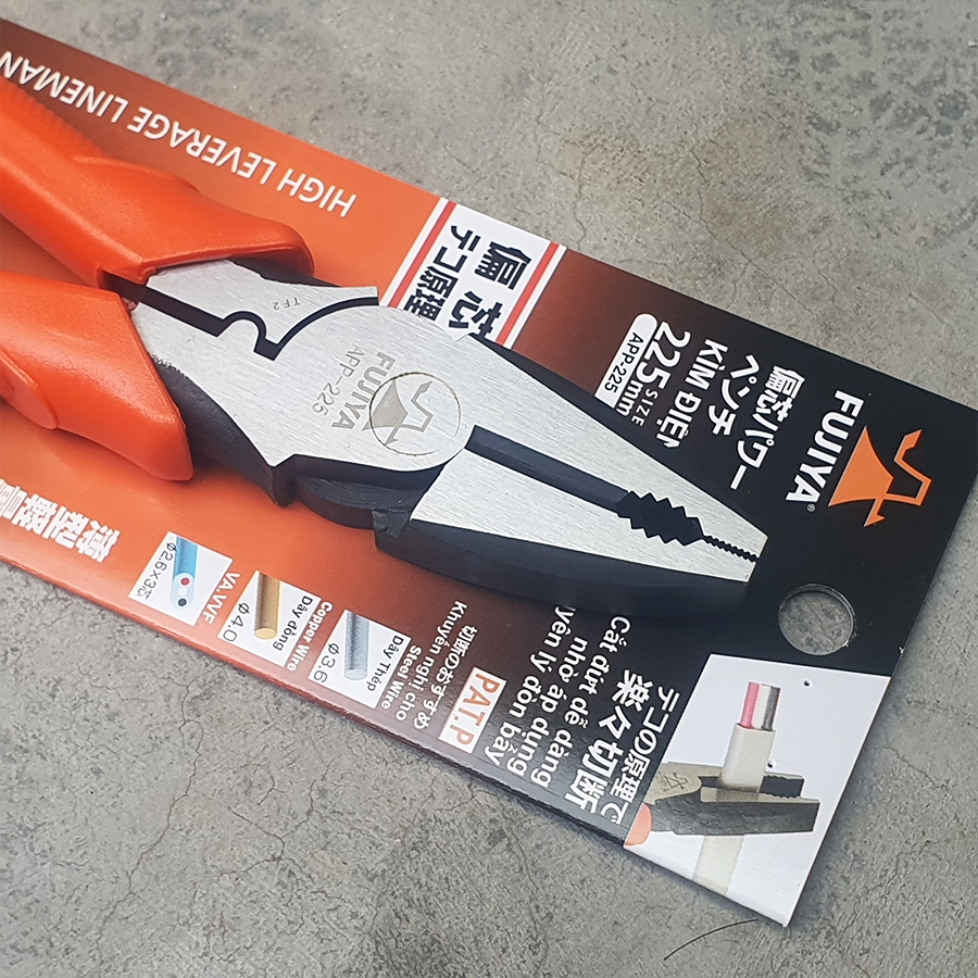 Kềm điện tác động mạnh Fujiya APP-225, Kích thước 9 inch/225 mm