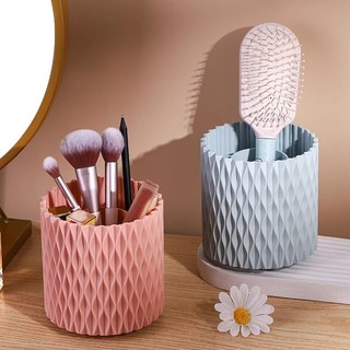 Kệ đựng bút 3 ngăn ống cắm bút giá đỡ điện thoại kệ mini để bàn làm việc hộp đựng bút đồ văn phòng phẩm