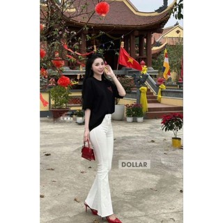 Quần bò ống loe DL