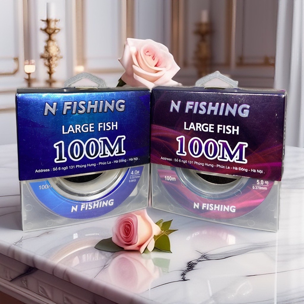 Dây câu cá trắm đen, dây câu săn hàng cao cấp - Dây câu Large Fish NFishing