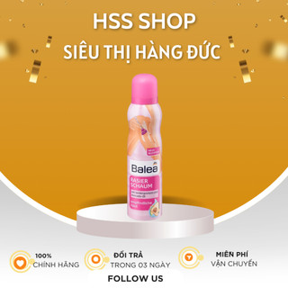 Bọt cạo lông Balea, Gel cạo lông Balea Đức toàn thân và bikini dành cho nữ