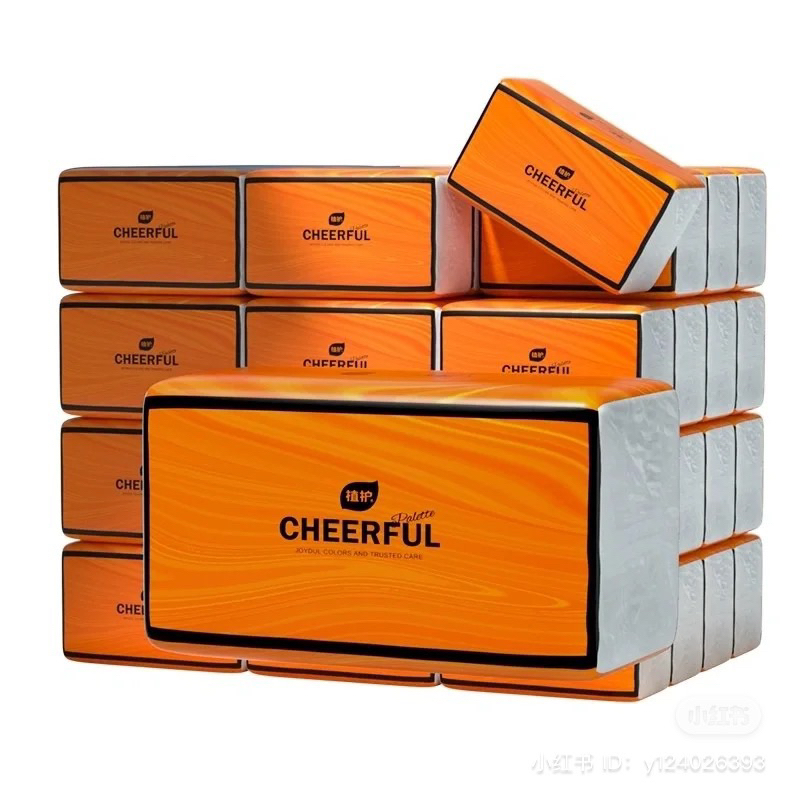 ( GIÁ CỰC SỐC ) 1 thùng 20 gói giấy ăn CHEERFUL cao cấp 4 lớp