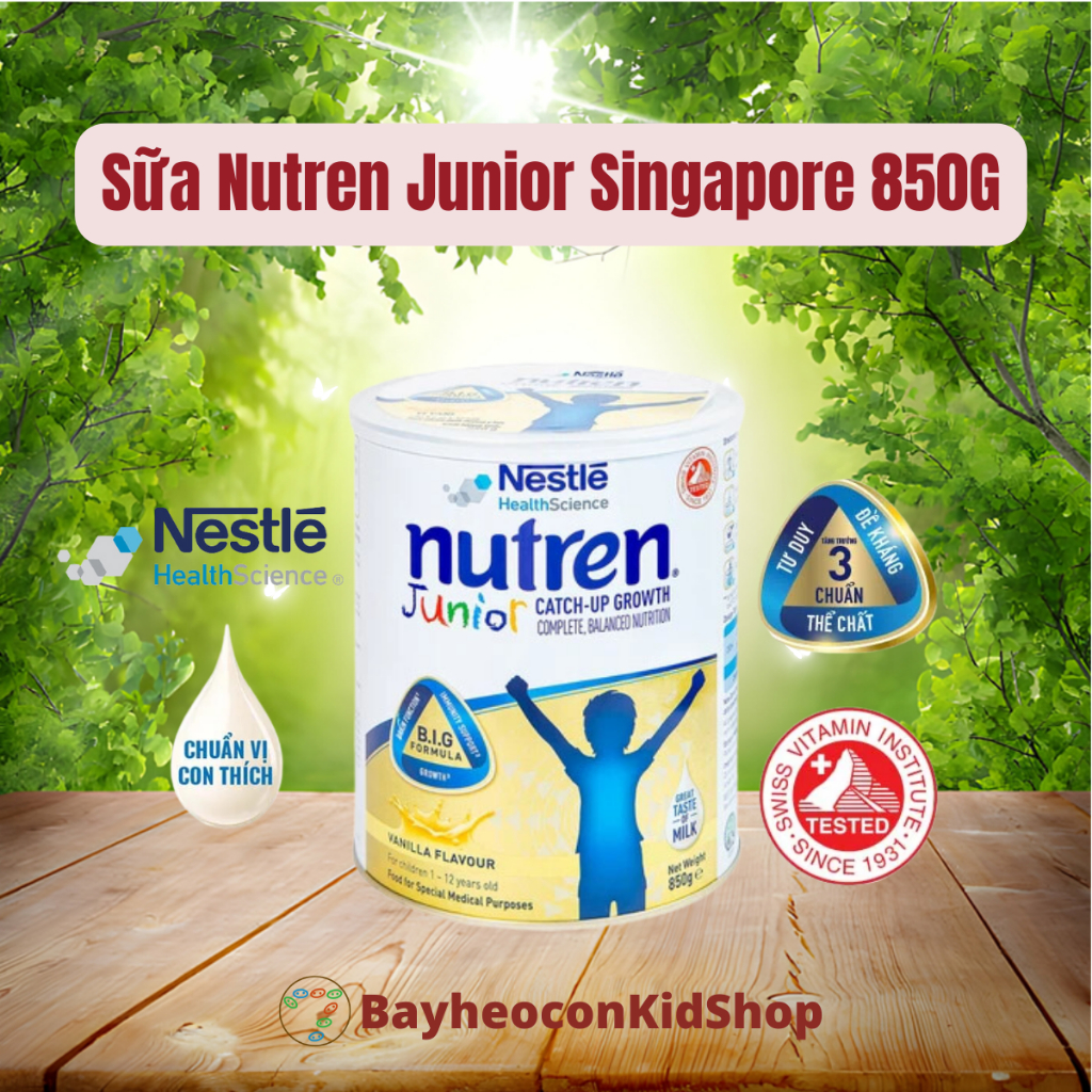 Sữa bột Nutren Junior 850g
