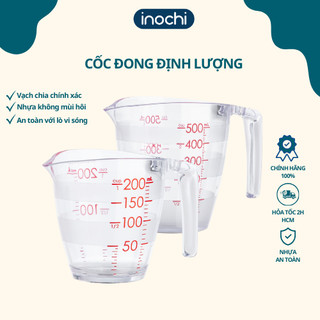 Cốc Đong - Cốc Đong Định Lượng 200ml Và 500ml Pha Chế Yoko Inochi Nhựa Định Lượng Dung Dịch Dùng Trong Nấu Ăn Pha Chế