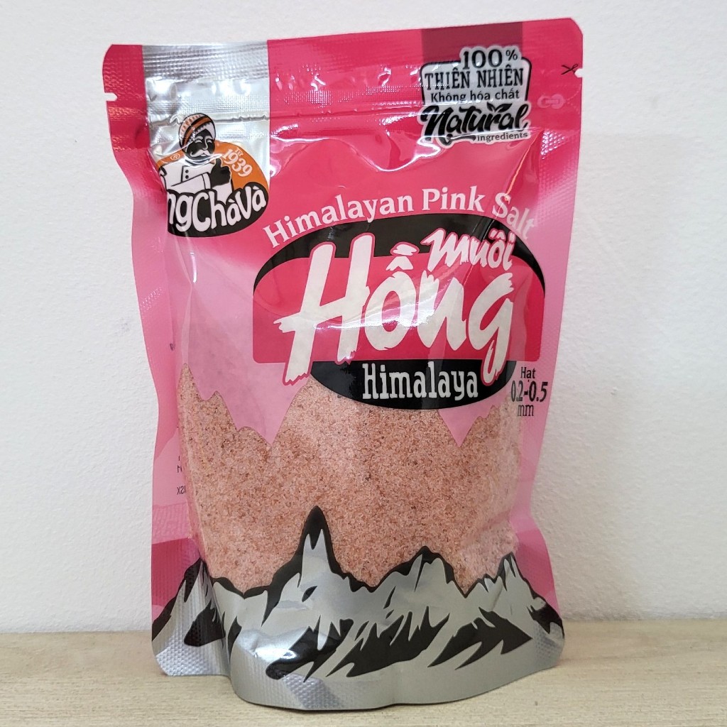ÔNG CHÀ VÀ (túi 325g) MUỐI HỒNG TỰ NHIỀN HIMALAYA Himalayan Pink Salt