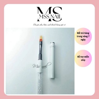 Cọ ombre cán đá nail,cọ mái thưa nail