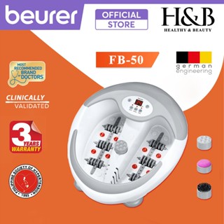 Bồn Massage, Ngâm Chân Beurer FB50 | Chức Năng Tự Làm Nóng Và Điều Chỉnh Nhiệt Độ Nước , Bảo Hành Chính Hãng 3 Năm